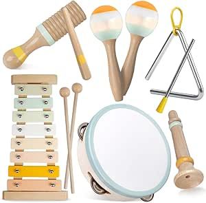 Montessori Wooden Musical Instruments Set
